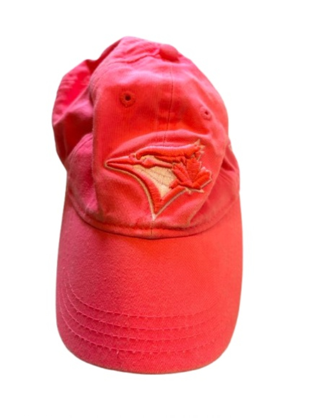 Blue Jays Youth Coral Pink Baseball Cap with Embroidered Emblem